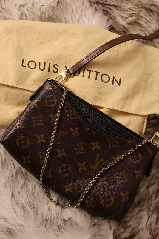 Louis Vuitton Pallas Clutch Bag