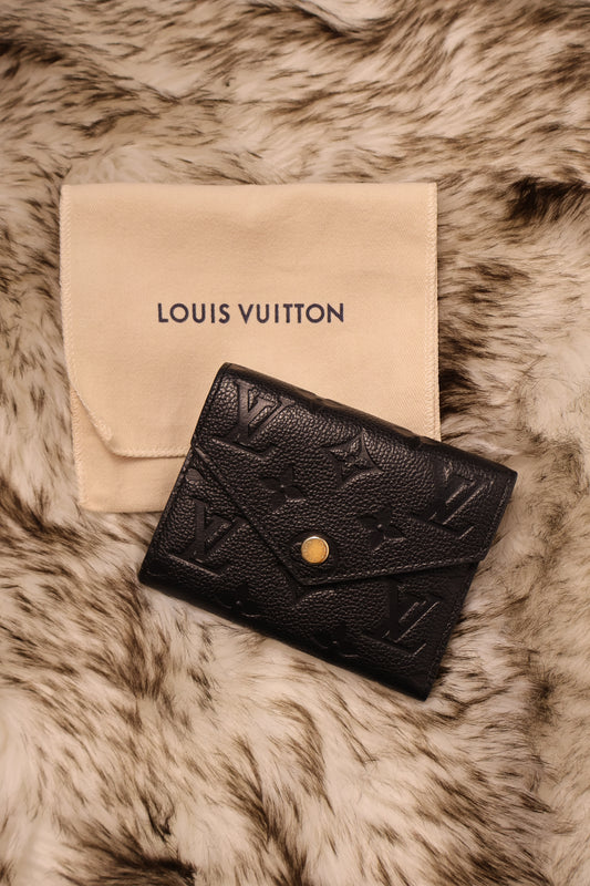 Louis Vuitton Monogram Empreinte Victorine Wallet