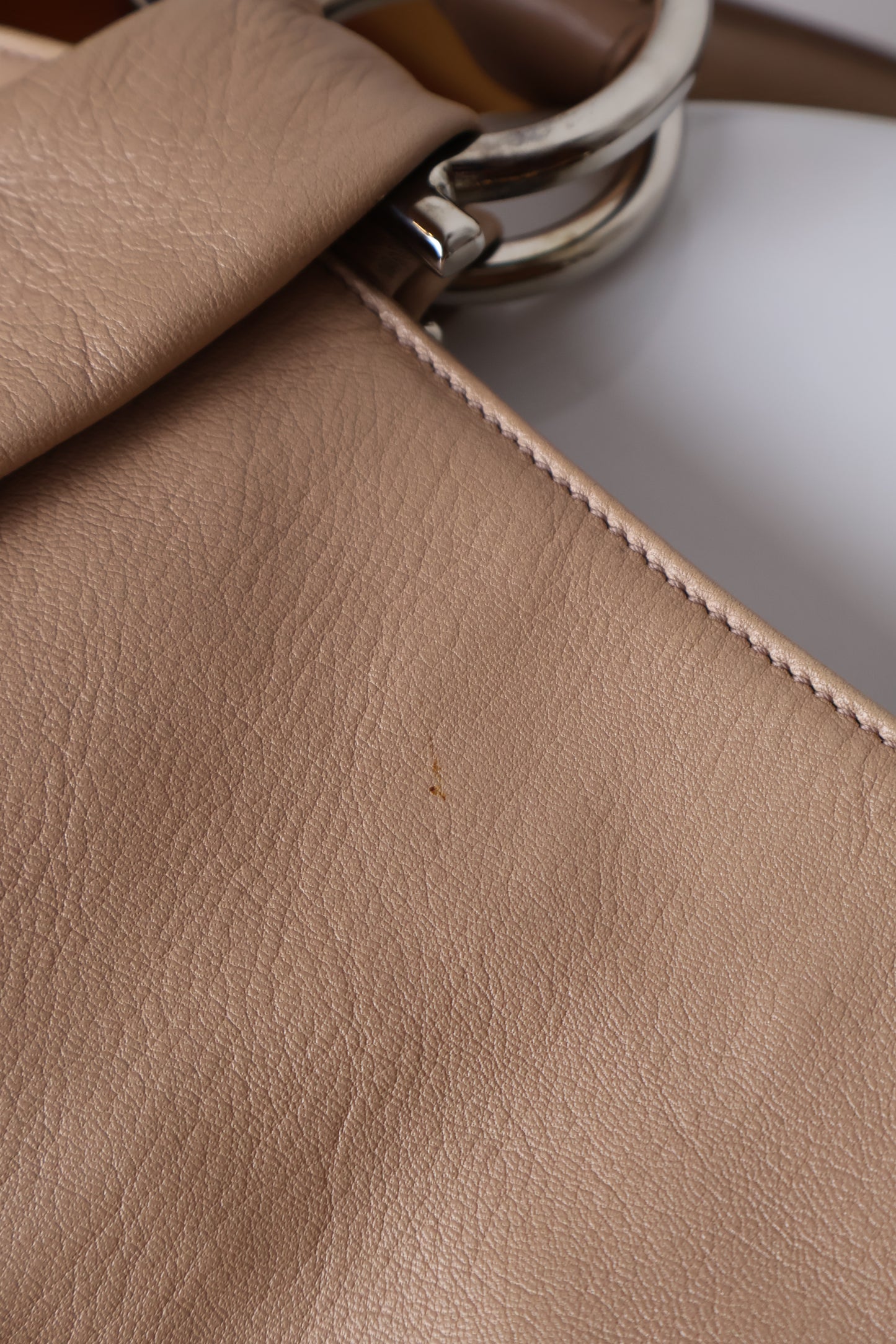 Salvatore Ferragamo Camel Shoulder Bag