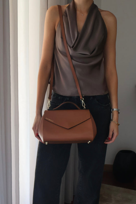 Piumelli Leather Crossbody Bag