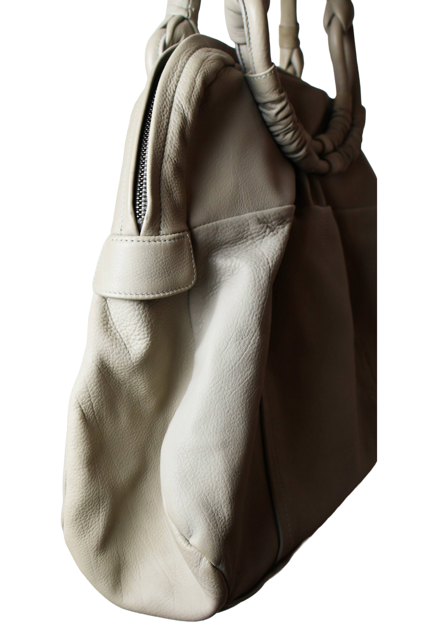 Salvatore Ferragamo Grey Tote Bag