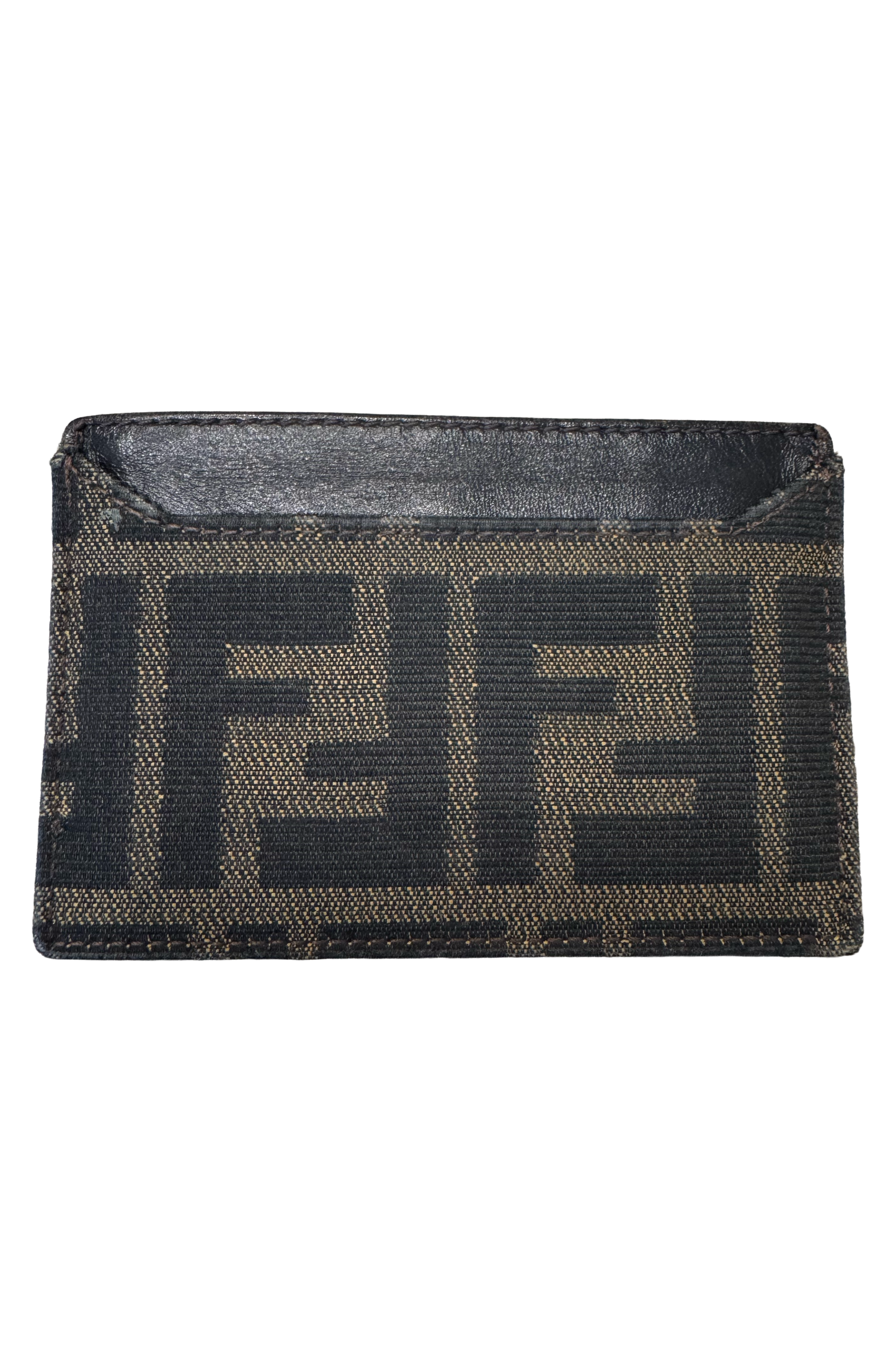 Fendi Brown Card Wallet