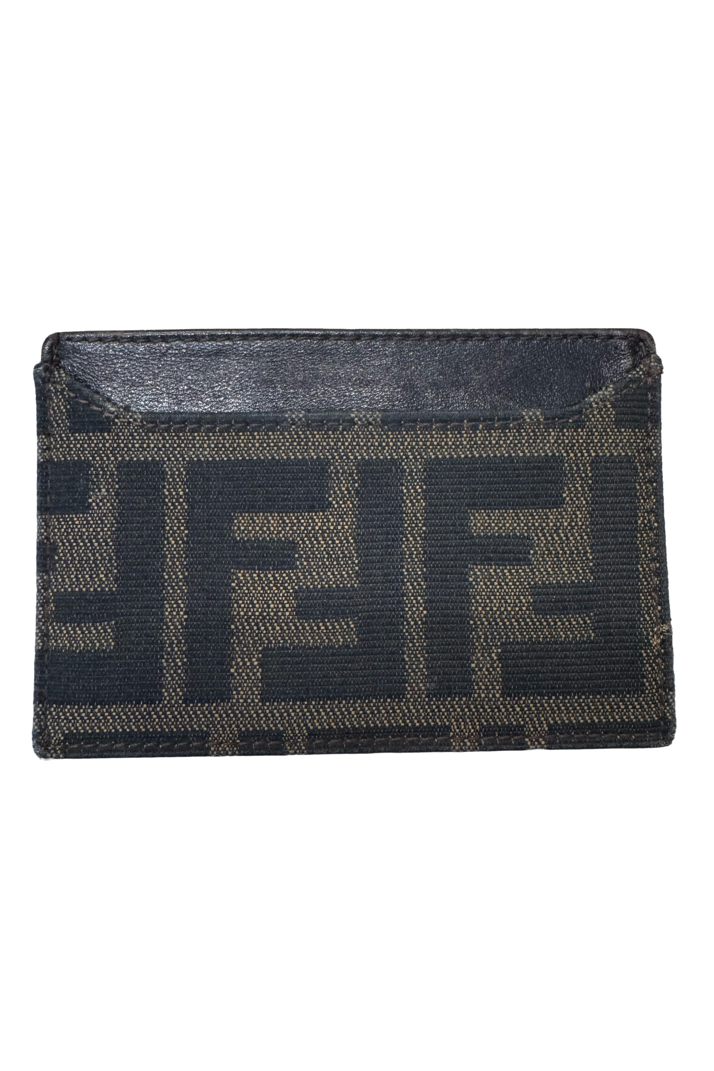 Fendi Brown Card Wallet