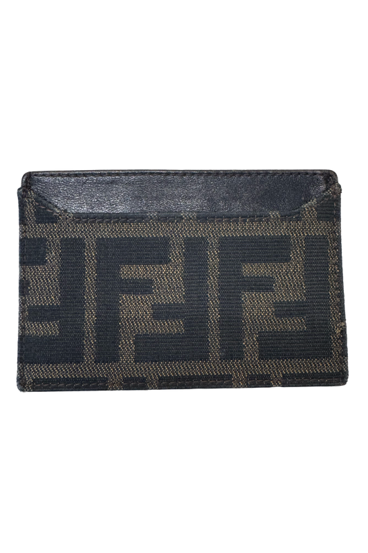 Fendi Brown Card Wallet