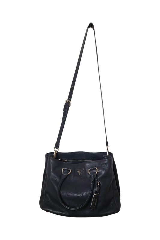 Prada Vitello Daino Leather Tote Bag