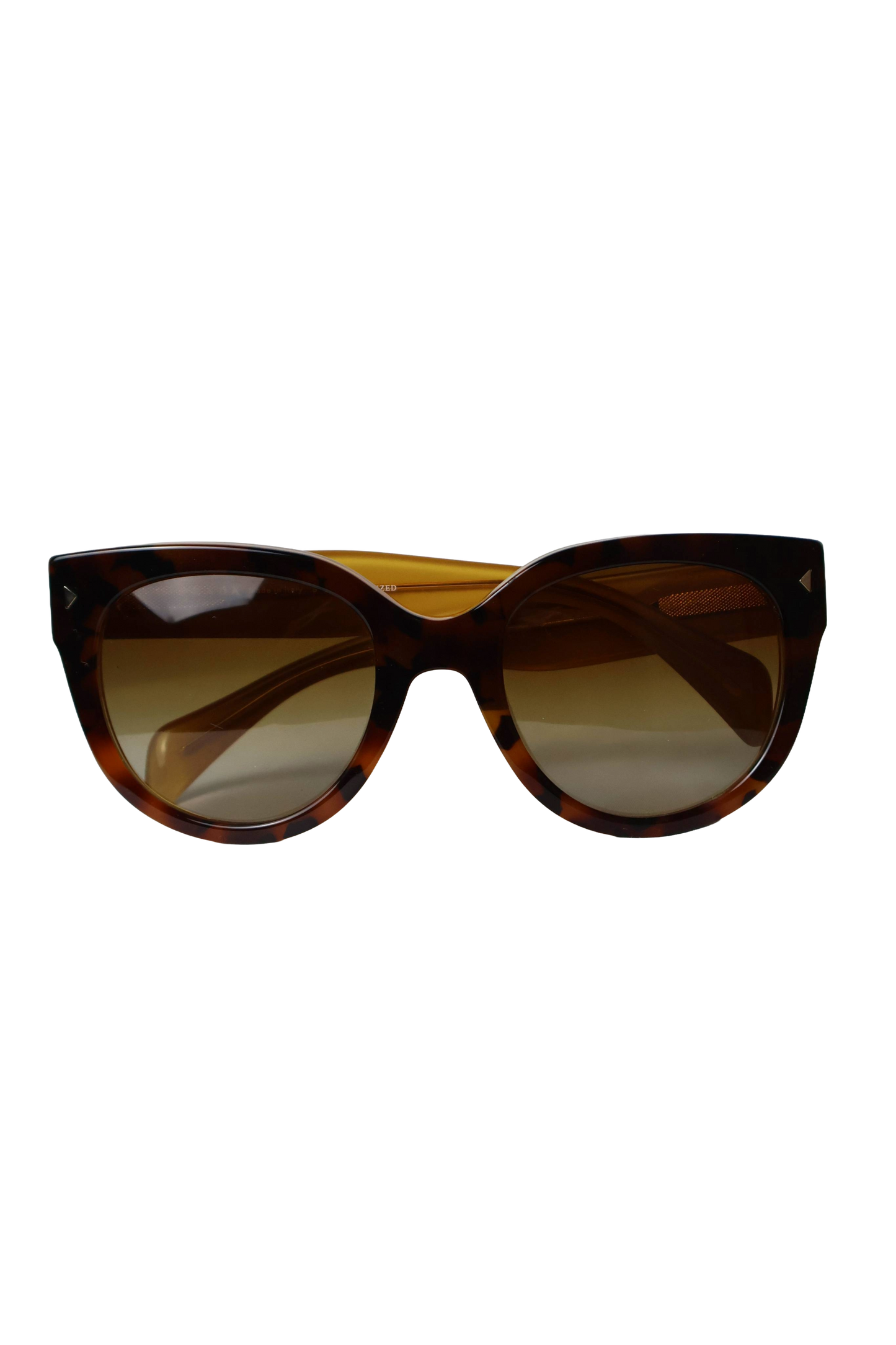 Prada SPR 17O Sunglasses – Havana Brown Gradient