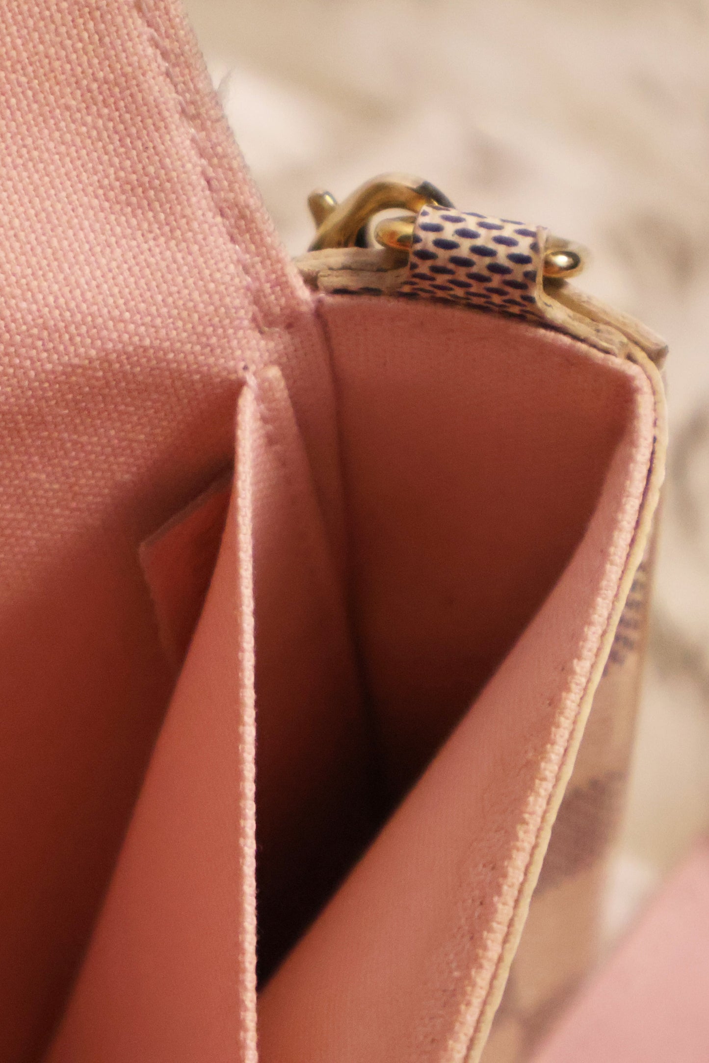 Louis Vuitton Pochette Félicie Damier Azur Canvas
