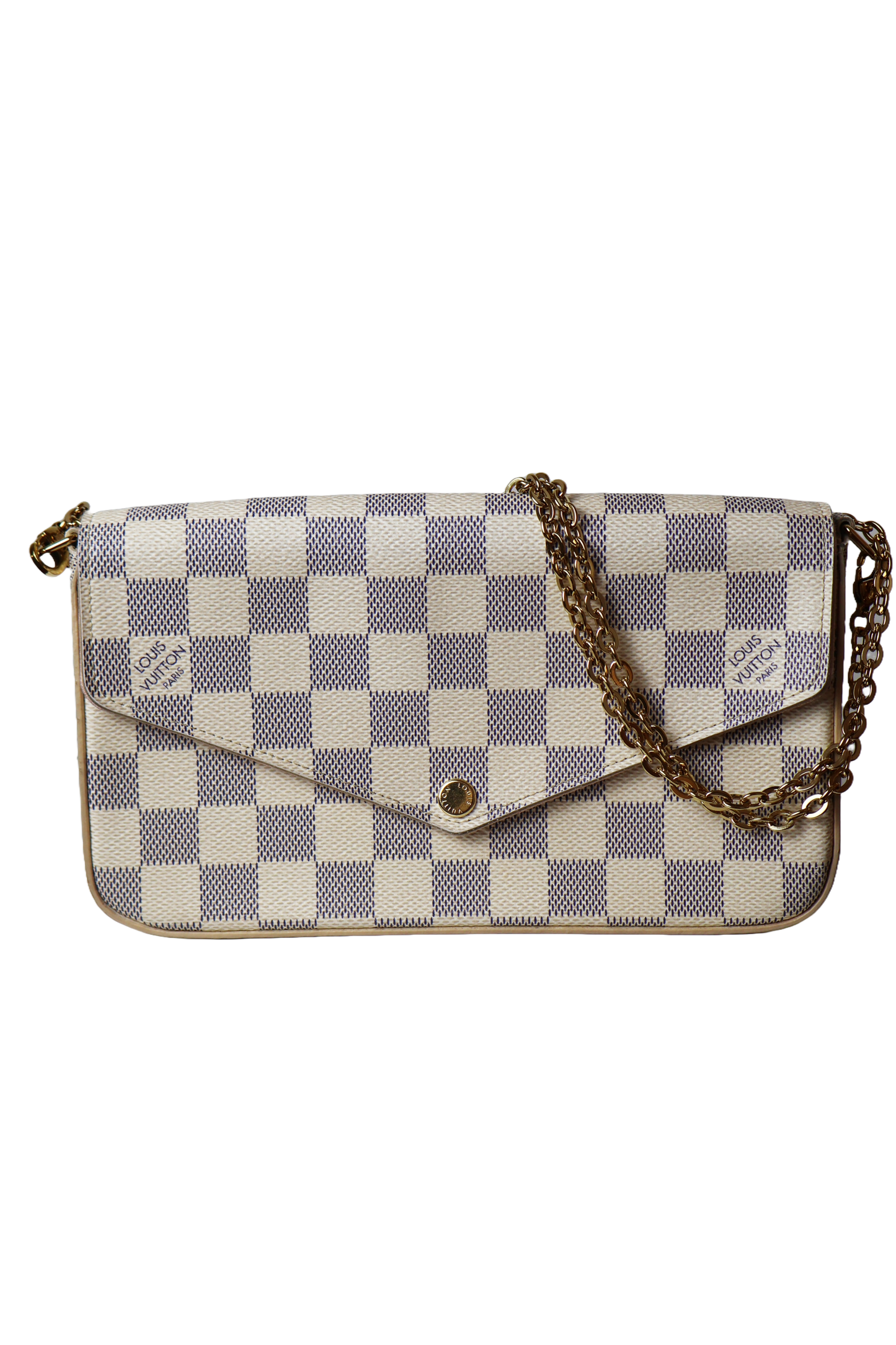 Louis Vuitton Pochette Félicie Damier Azur Canvas