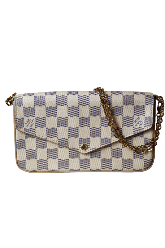 Louis Vuitton Pochette Félicie Damier Azur Canvas