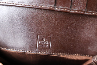 Fendi Zucca Canvas Wallet