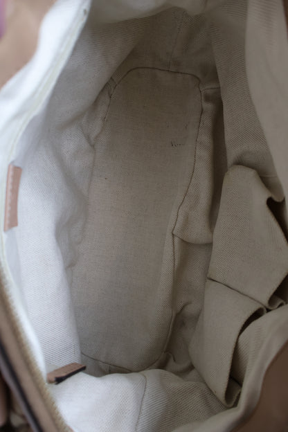 Gucci Diamante Canvas Sukey Satchel