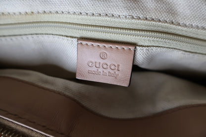 Gucci Diamante Canvas Sukey Satchel