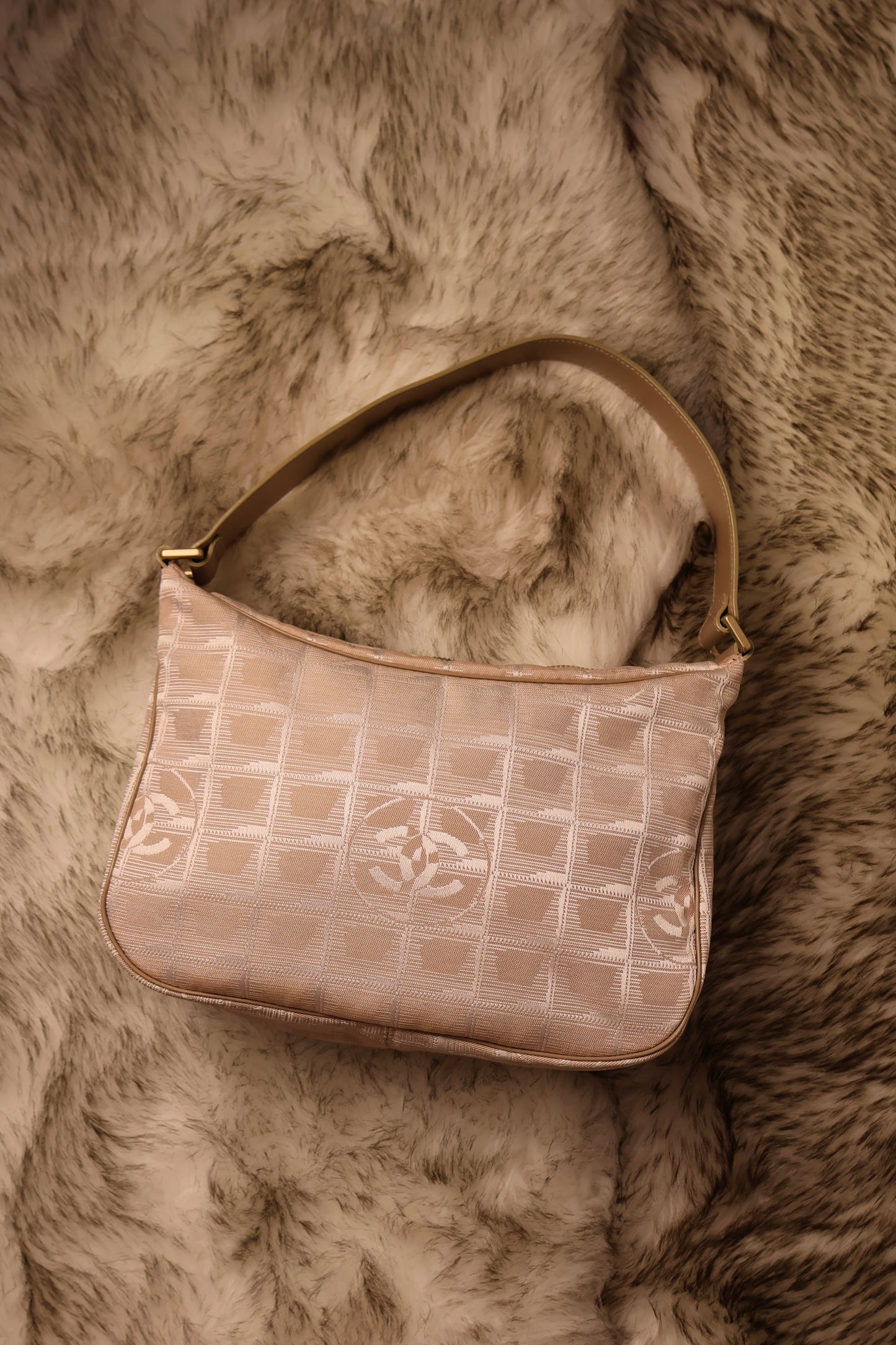 Chanel New Travel Line Nylon Handbag