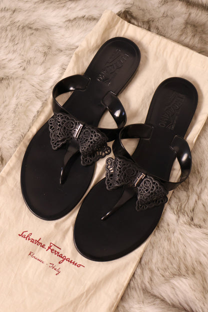 Sandálias de Plástico Pandy Salvatore Ferragamo