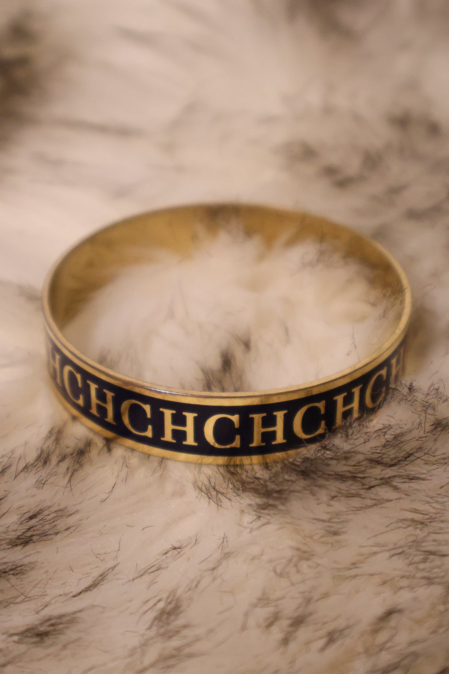 Carolina Herrera Navy Blue Bracelet