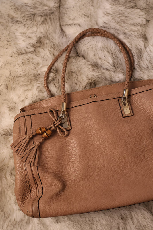 Gucci Calfskin Bella Tote