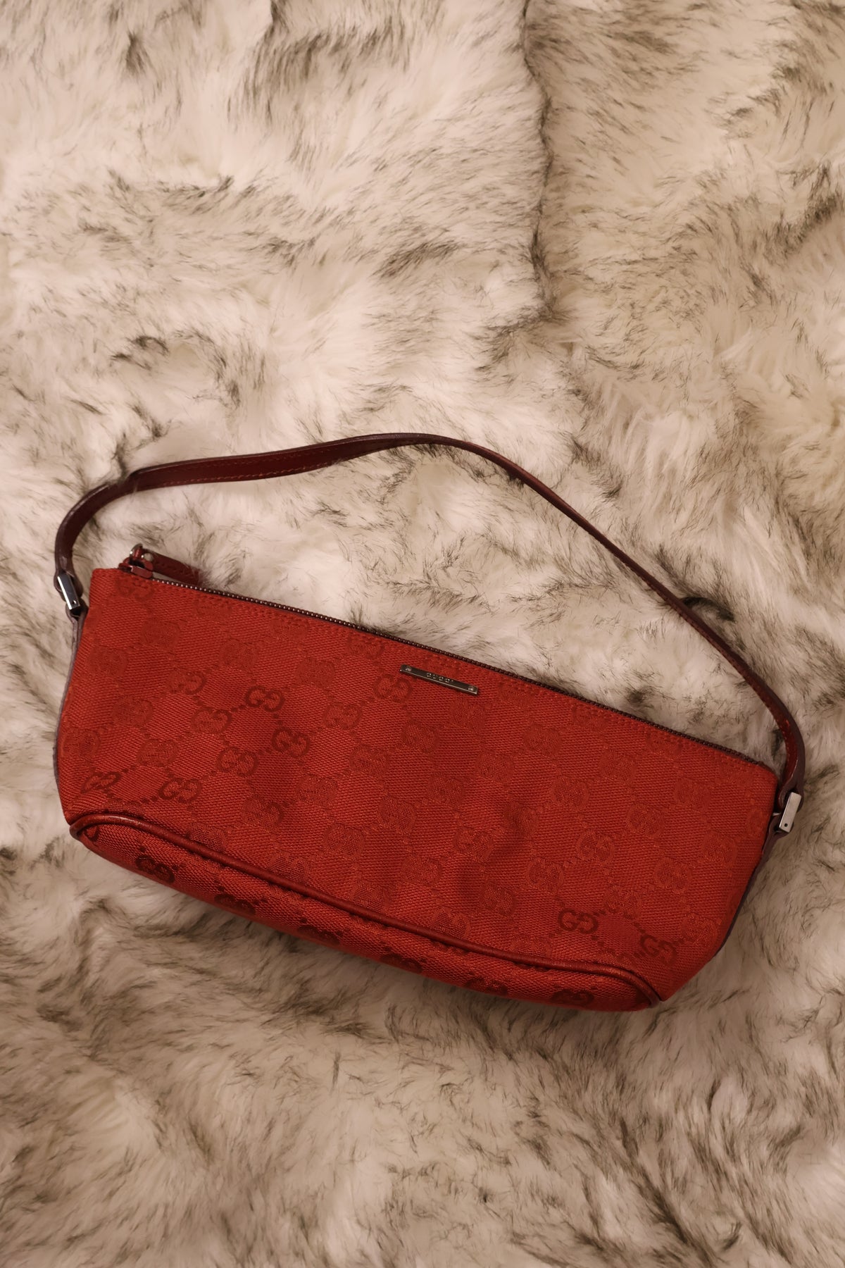 Gucci GG Canvas Boat Bag