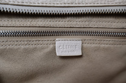 Celine Mini Drummed Calfskin Luggage Tote