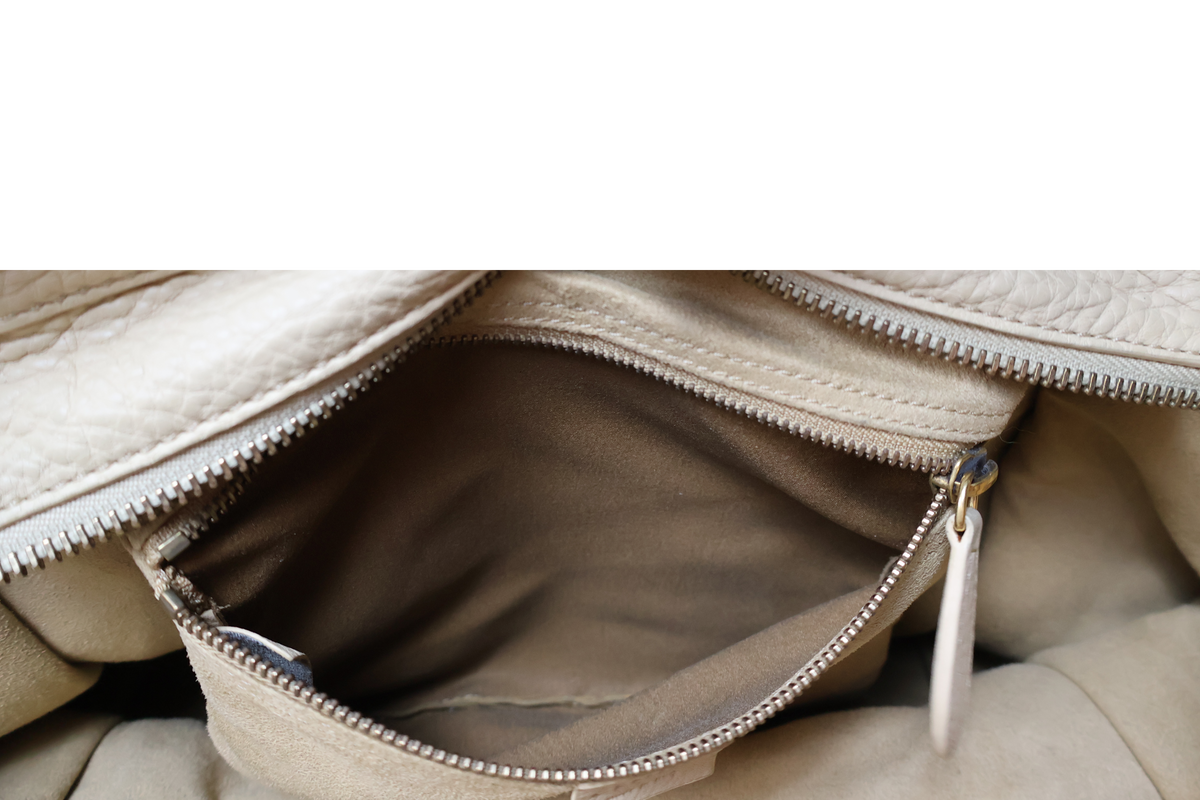 Celine Mini Drummed Calfskin Luggage Tote