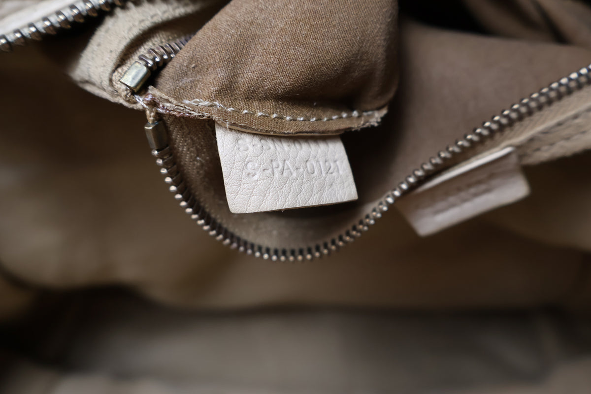 Celine Mini Drummed Calfskin Luggage Tote