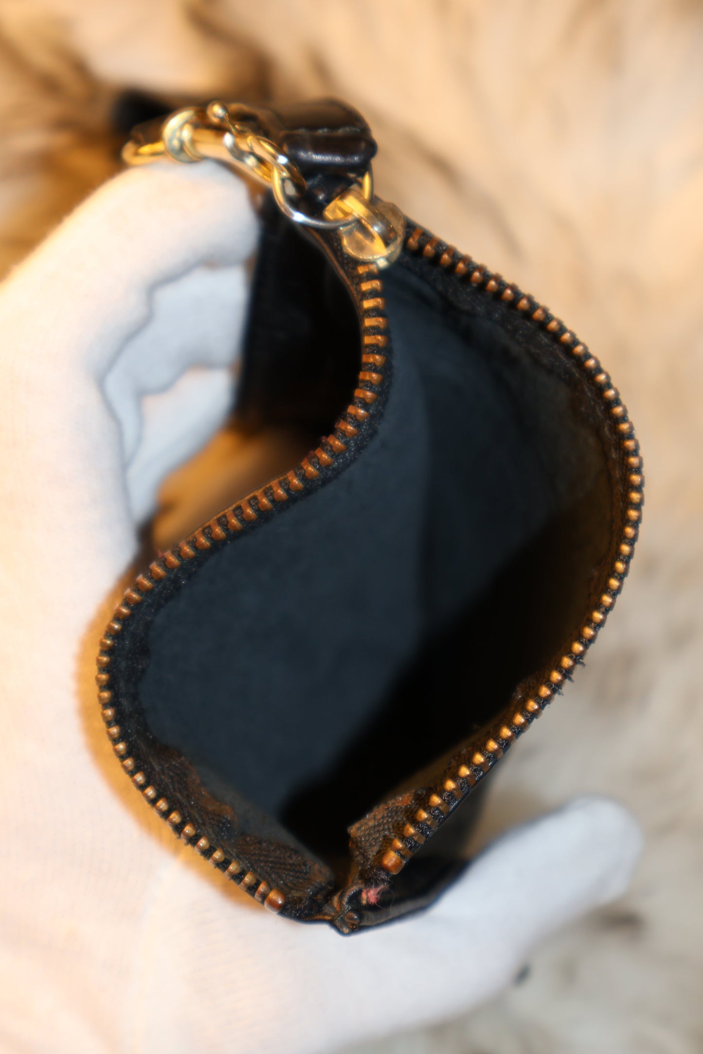Carolina Herrera Black Mini Pouch
