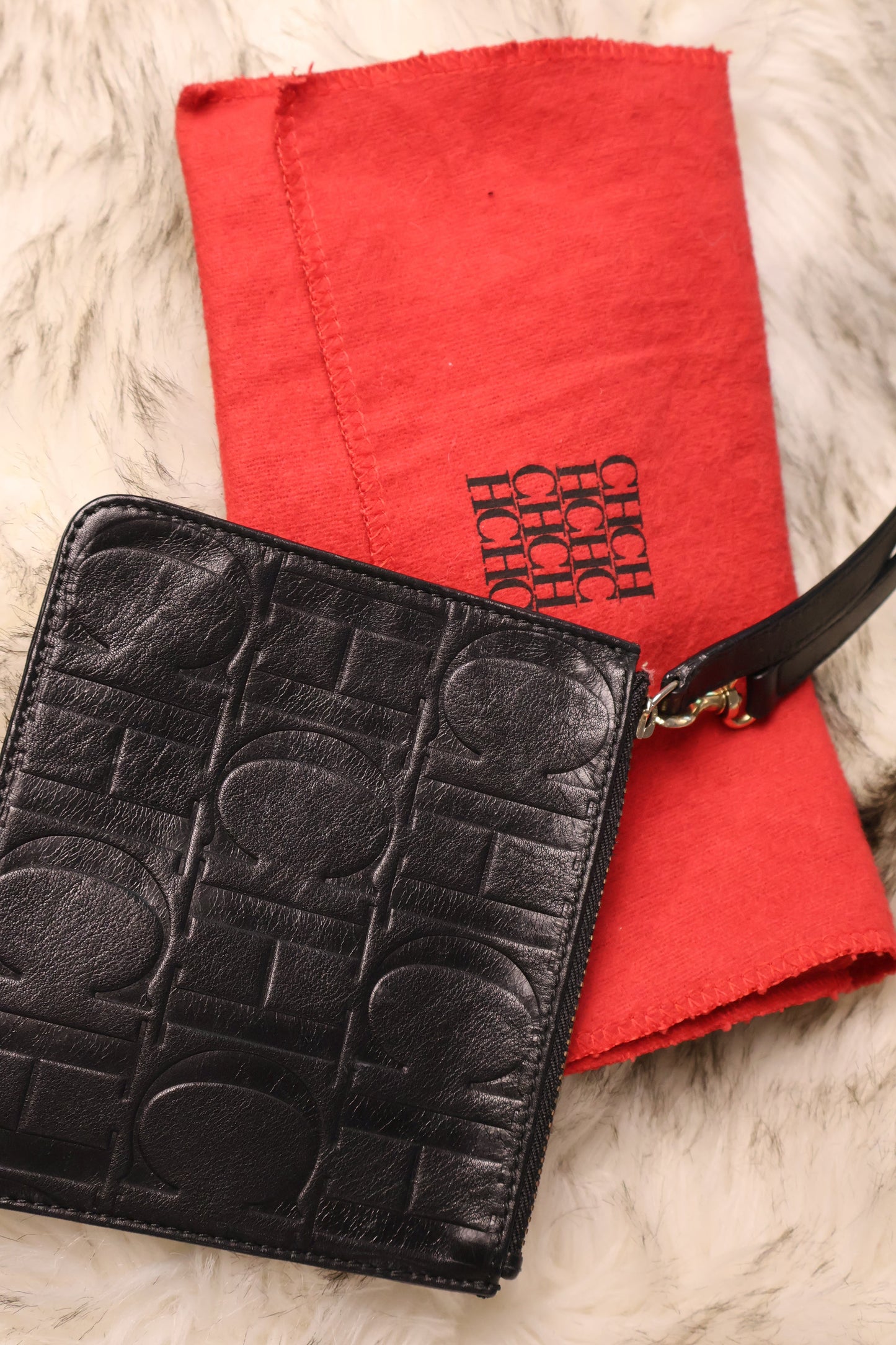 Carolina Herrera Black Mini Pouch