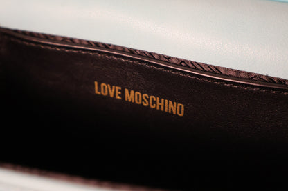 Love Moschino Blue Crossbody Bag