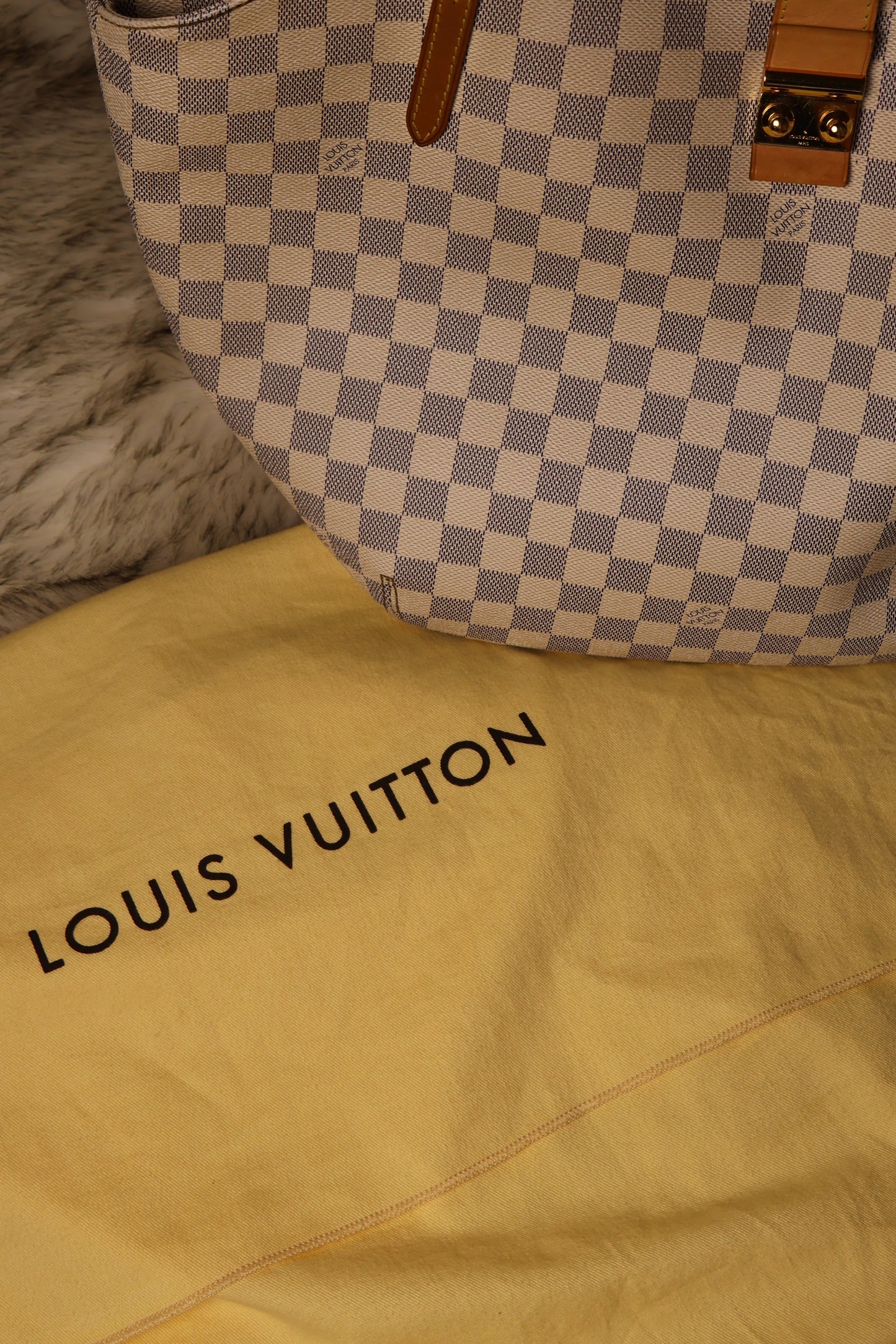 Louis Vuitton Salina Damier Azur GM