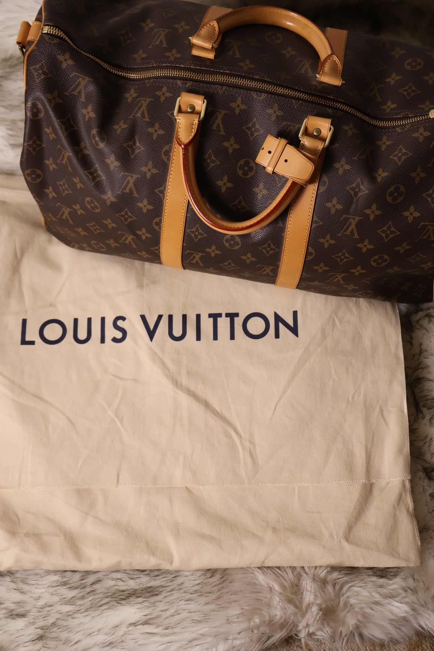 Louis Vuitton Keepall 50 Monogram Canvas