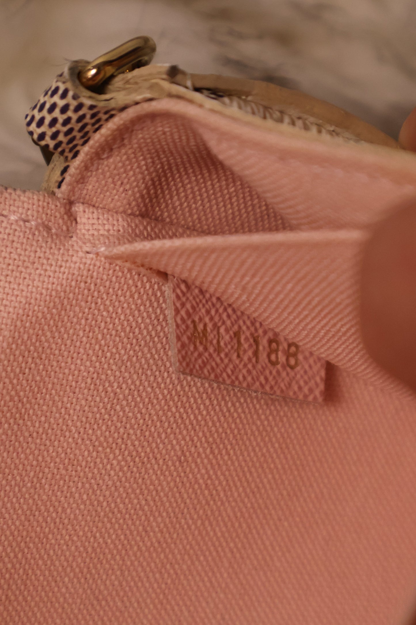 Louis Vuitton Pochette Félicie Damier Azur Canvas