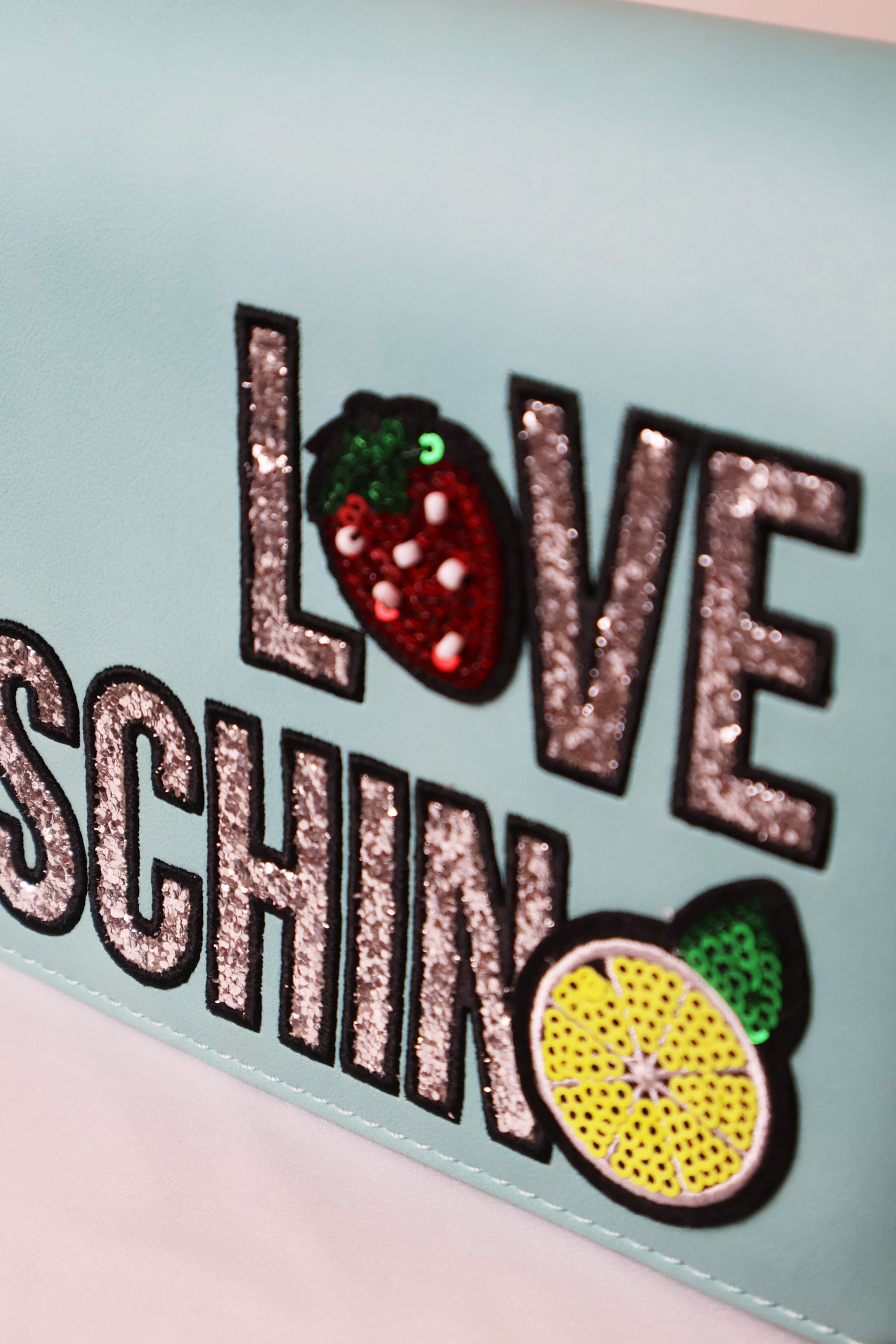 Love Moschino Blue Crossbody Bag