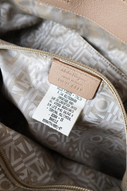 Salvatore Ferragamo Camel Shoulder Bag