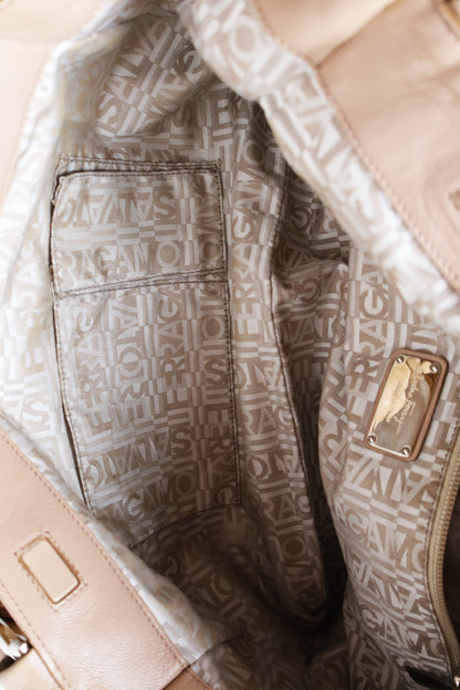 Salvatore Ferragamo Camel Shoulder Bag