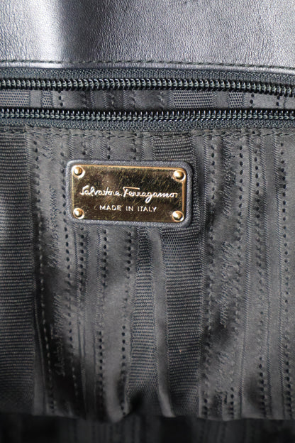 Salvatore Ferragamo Black Tote Bag