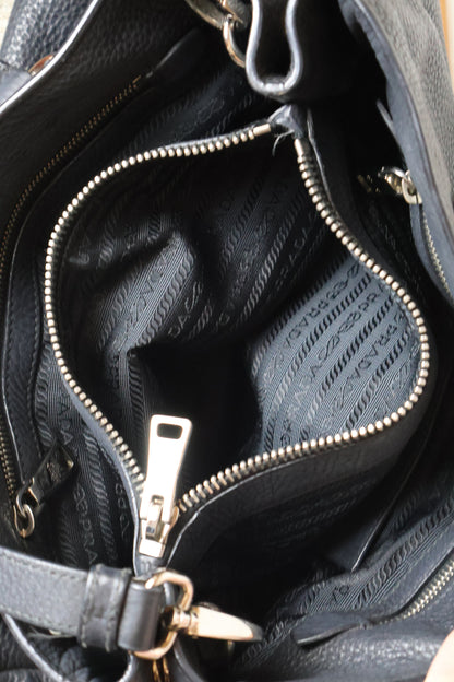 Prada Vitello Daino Leather Tote Bag