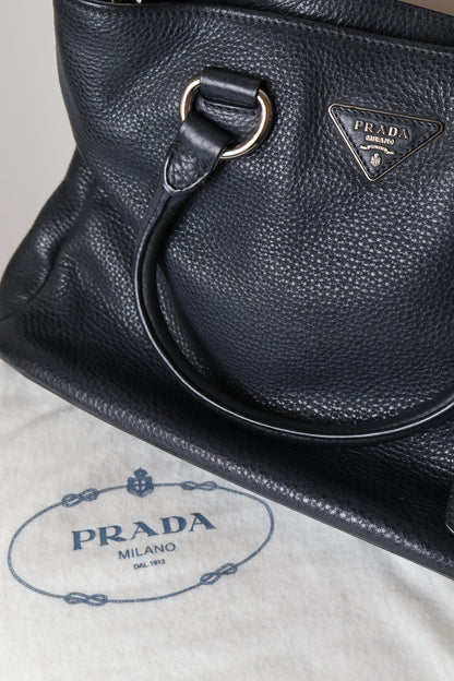 Prada Vitello Daino Leather Tote Bag
