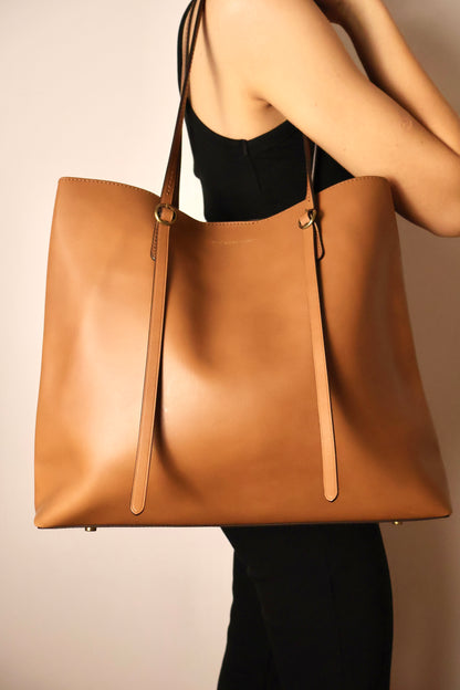 Ralph Lauren Leather Lennox Tote