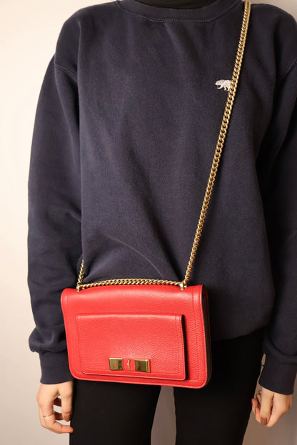 Salvatore Ferragamo Red Shoulder Bag