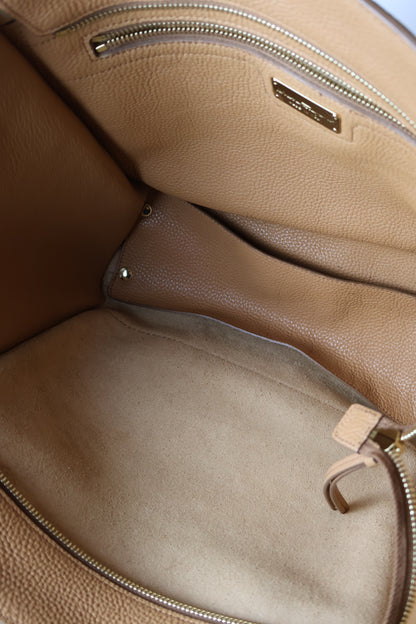 Salvatore Ferragamo Camel Tote Bag