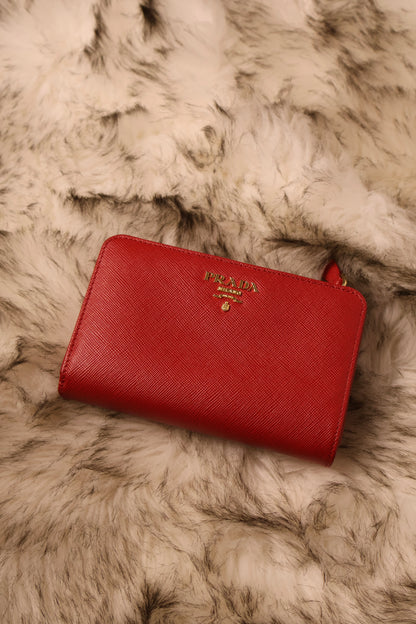 Prada Saffiano Leather Wallet