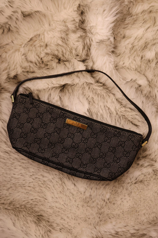Gucci GG Canvas Boat Pochette