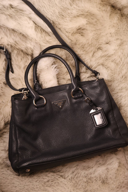 Prada Vitello Daino Leather Tote Bag
