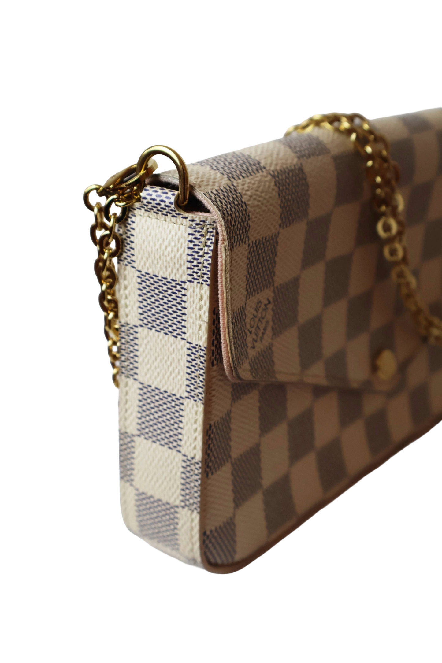 Louis Vuitton Pochette Félicie Damier Azur Canvas
