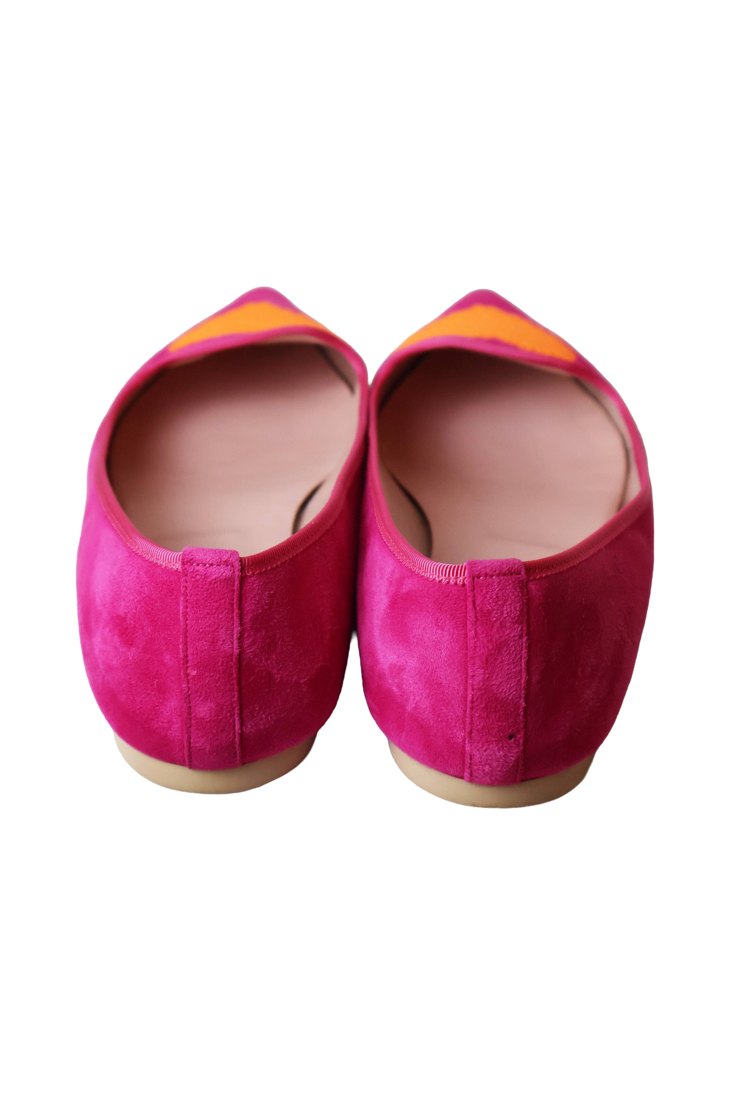 Pretty Ballerinas Pink Pointed Ballet Flats