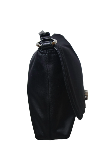 Salvatore Ferragamo Satin Shoulder Bag