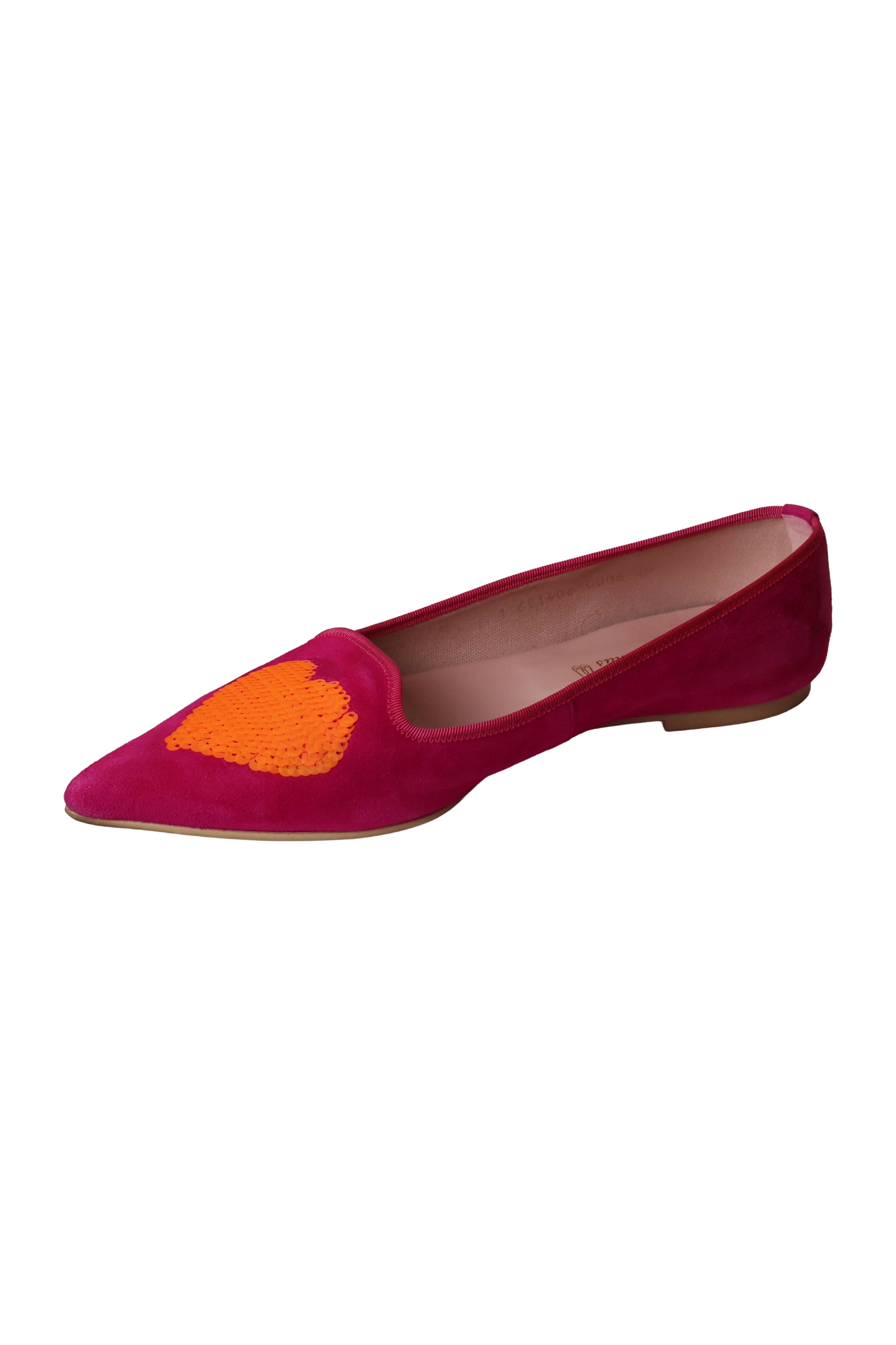 Pretty Ballerinas Pink Pointed Ballet Flats