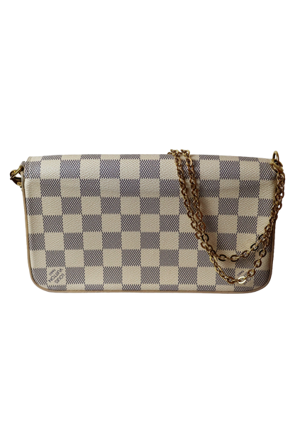 Louis Vuitton Pochette Félicie Damier Azur Canvas
