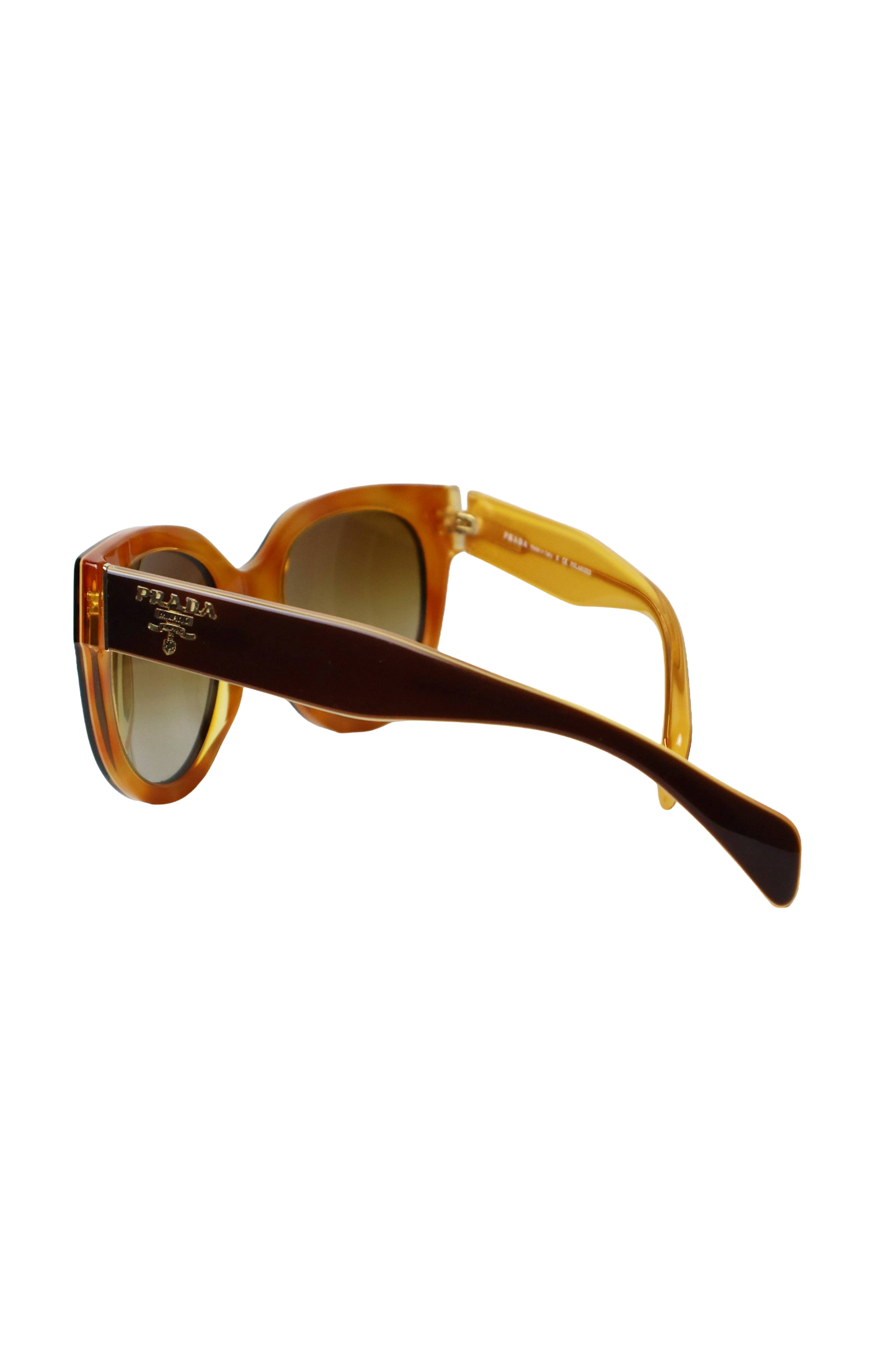 Prada SPR 17O Sunglasses – Havana Brown Gradient