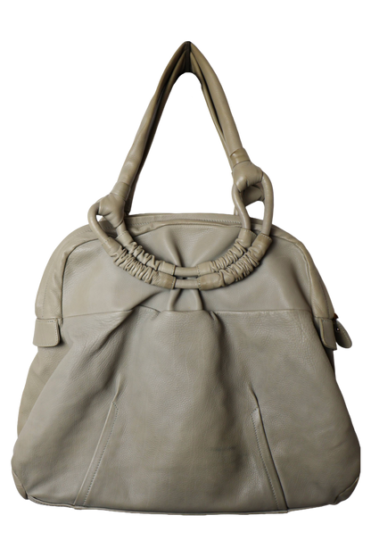 Salvatore Ferragamo Grey Tote Bag