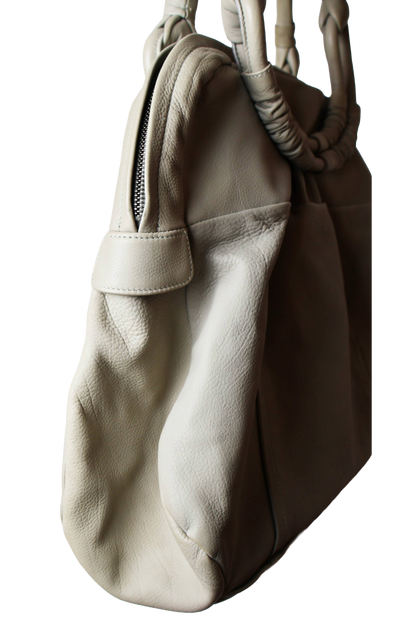 Salvatore Ferragamo Grey Tote Bag